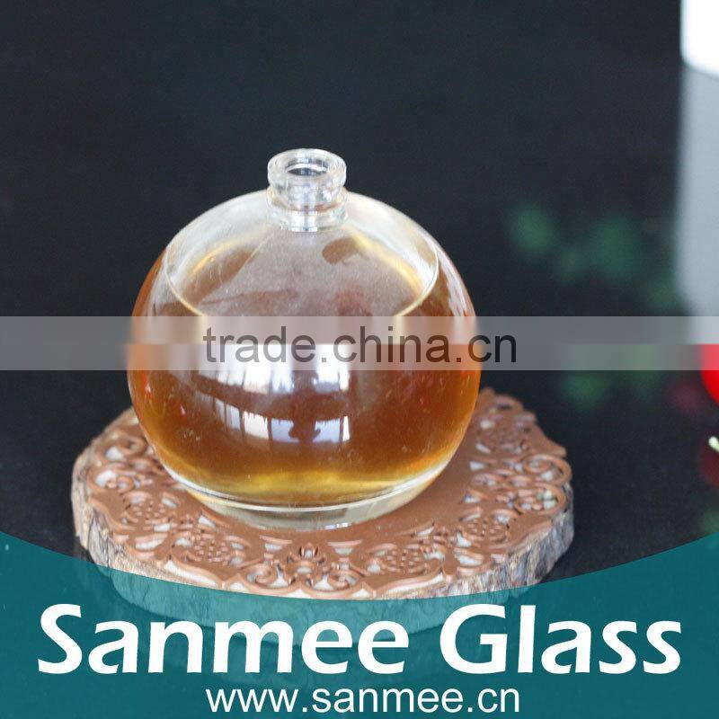 Supplies Beautiful Glass Jar 103ml Transparent Perfume Bottle Glass