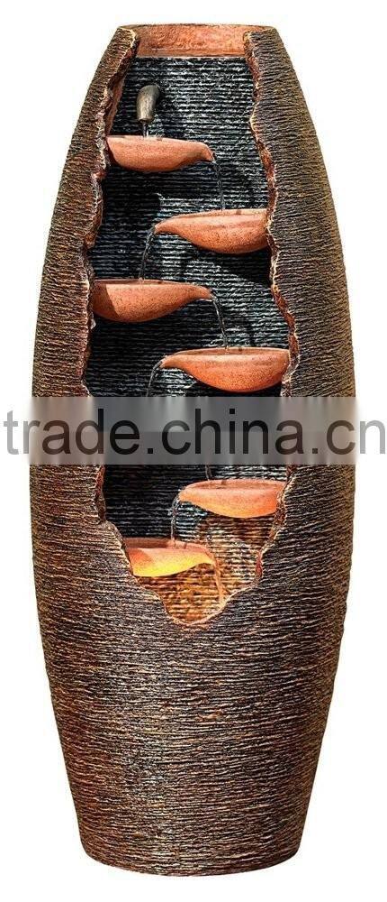 Seven Cascade Outdoor Water Fountain