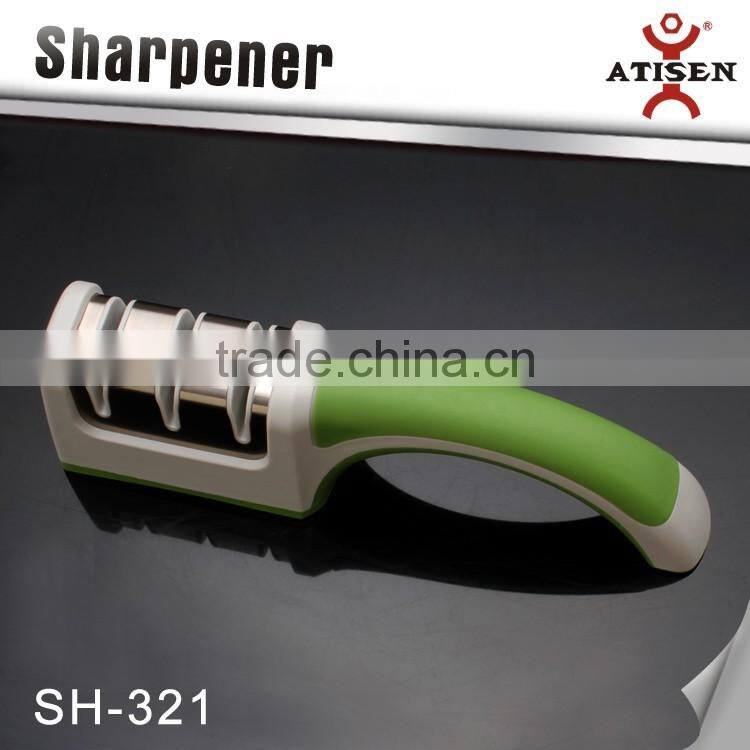 Practical 3 Stage Knife Sharpener Tungsten steel Blade Kitchenware