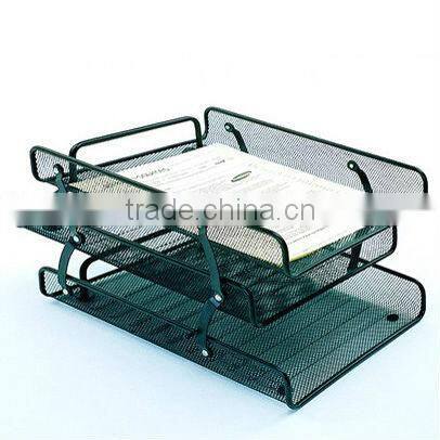 2014 best selling 4 tier office metal stackable desk letter tray,office desk tray