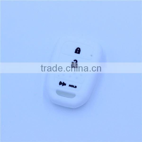 4 buttons silicone car key covers for honda