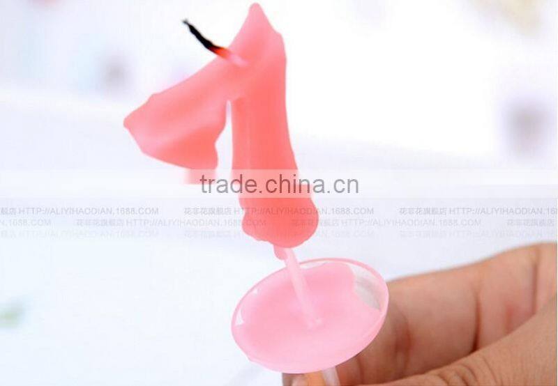 Memorial Arabic Numerals Happy Birthday Candle