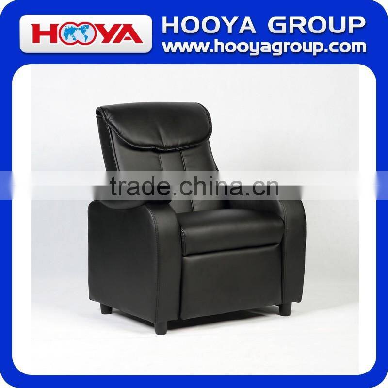 Kids Sofa- black/blue/pink/red, W64*D61-98* H60-70cm,pu+sponge+crude wood