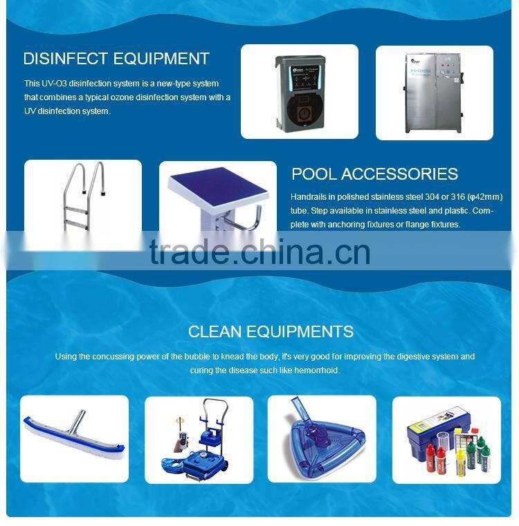 Full set swimming pool equipment and supplies for wholesale
