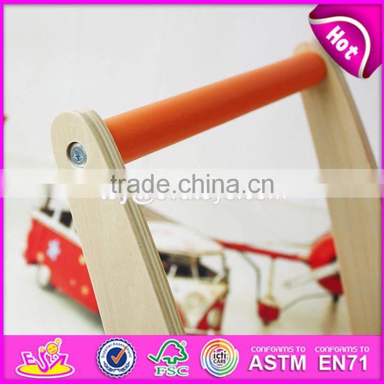 2017 New design building blocks wooden baby walkers for boys W16E066