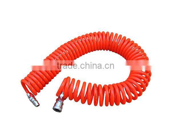 pe elastic hose Spiral With Japanese Coupler 8mm*5mm 7.6m Used For Hydraulic tools For Flexible Air Tube