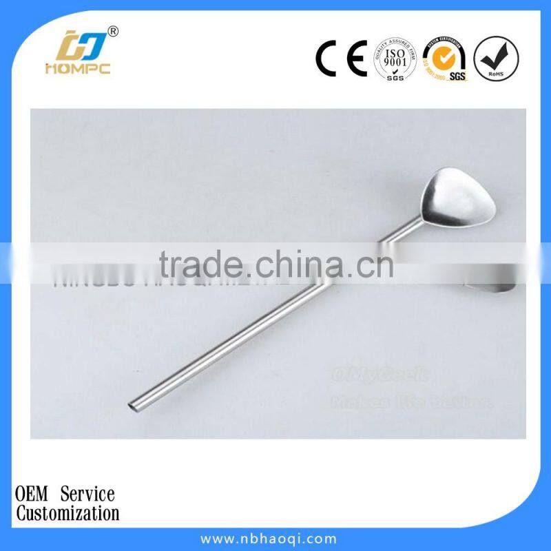 2015 new design stainless steel bar straight drinking straw