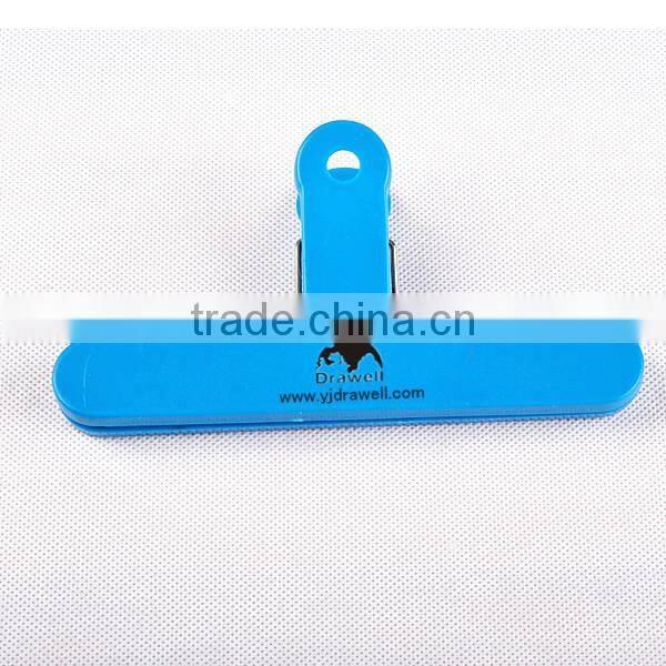 MC-3668 Custom Printed Large plastic 6" bag clip