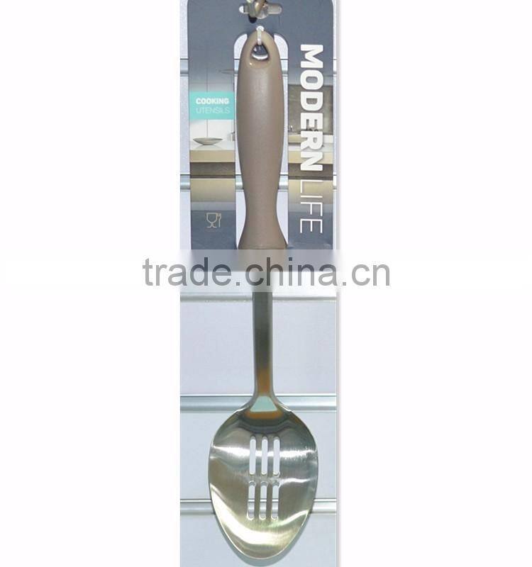 NT-6812 Kitchen Utensil Tool Stainless Steel Slotted Spoon
