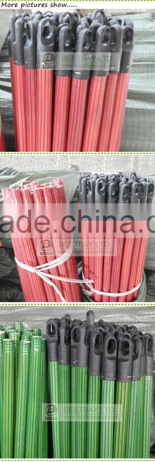 Hot sale top quality nature wooden broom handle manufacturer/wooden stick