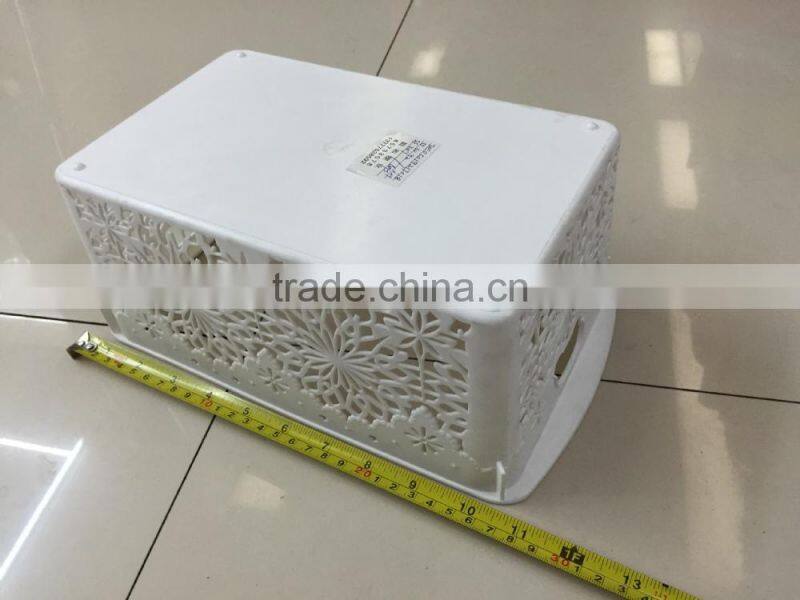 2015 new Plastic Storage Basket / Receive Basket/Plastic receive basket