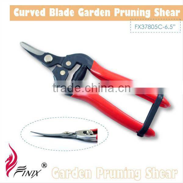 Quality Curved Carbon Steel Blades Garden Pruning Shears