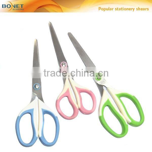 SST0048-5P/6P,SST0049-7P/8P heat transfer blade stationery scissors ideal for light everyday use in the office or home