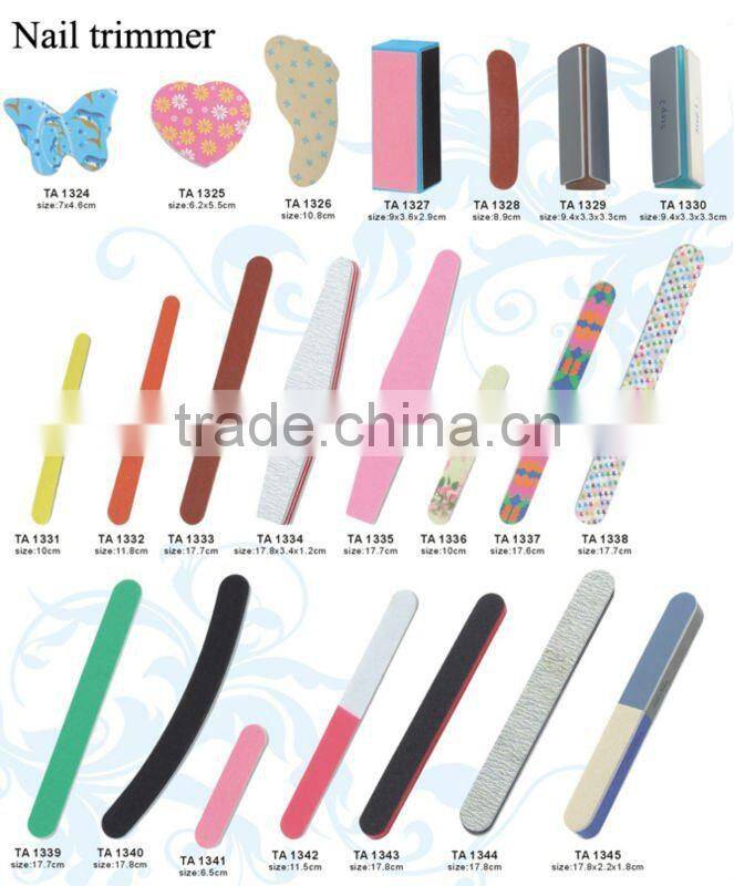 5pcs shoe-shape leather beauty kits