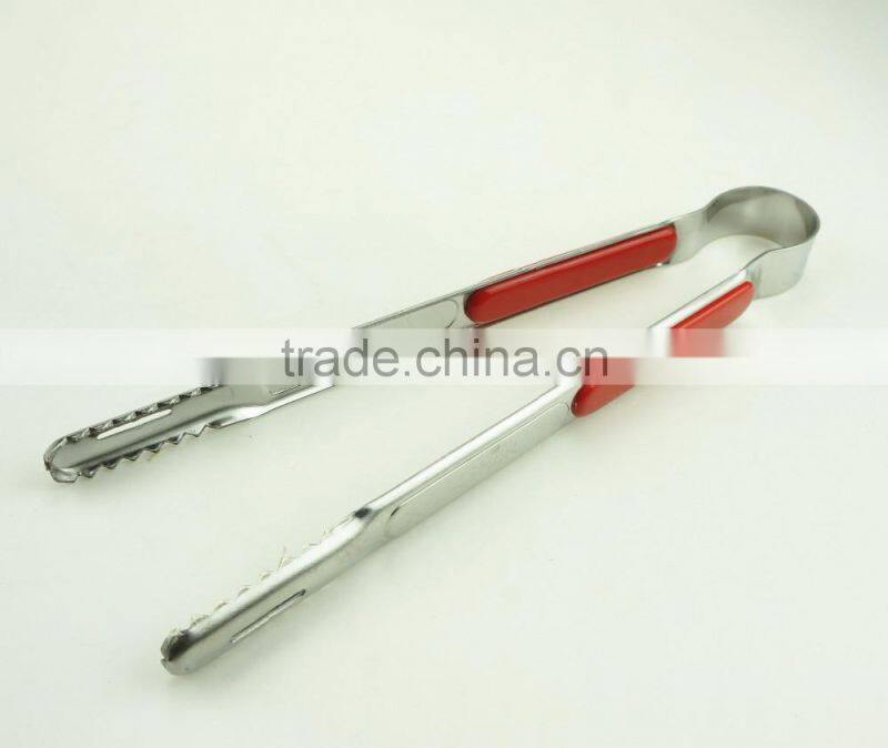 39035 8.5 Inch Mini Stainless Steel Kitchen Tongssalad bread Tongs Tea Tongs
