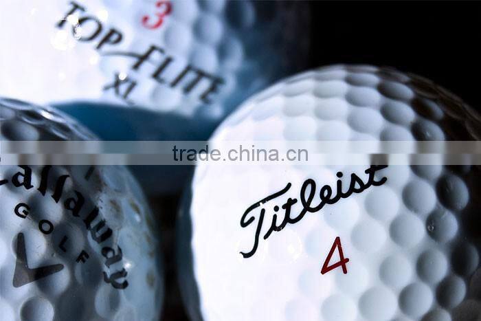 Unique golf ball, logo golf ball
