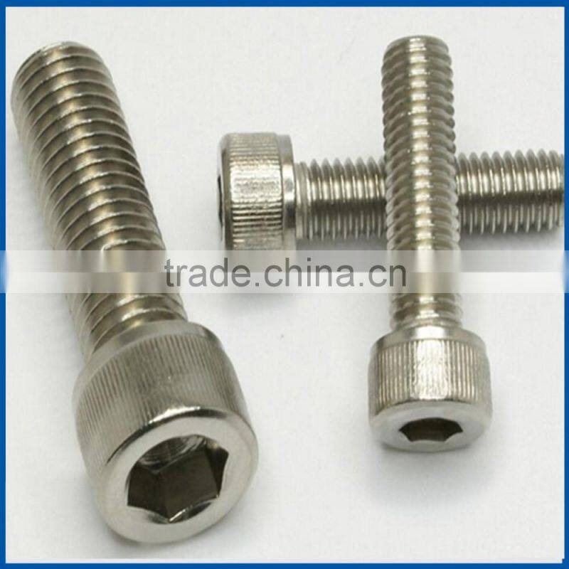 Factory direct supply and High Quanlity DIN912 titanium hexagon socket head cap screws