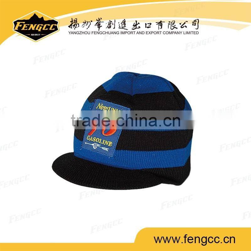 2016 new fashion Jamaican knitted visor beanie hat rasta reggae cap