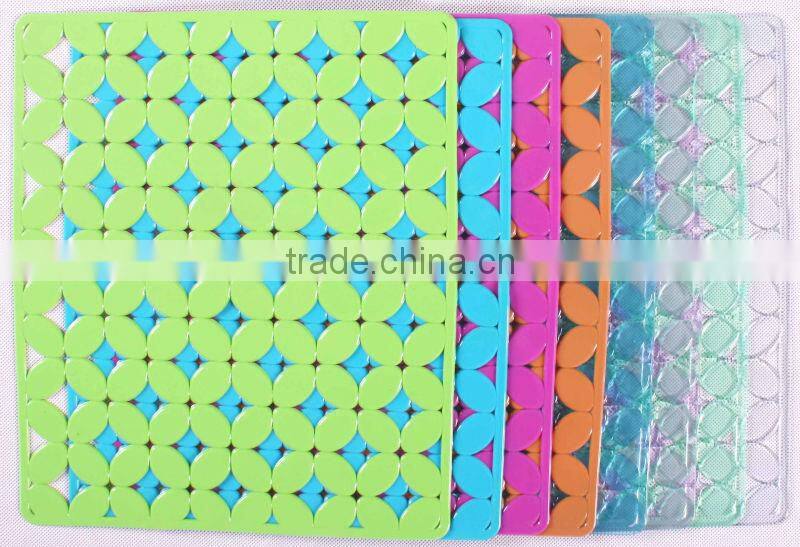 Multicolor PVC anti-slip Kitchen Sink Mat