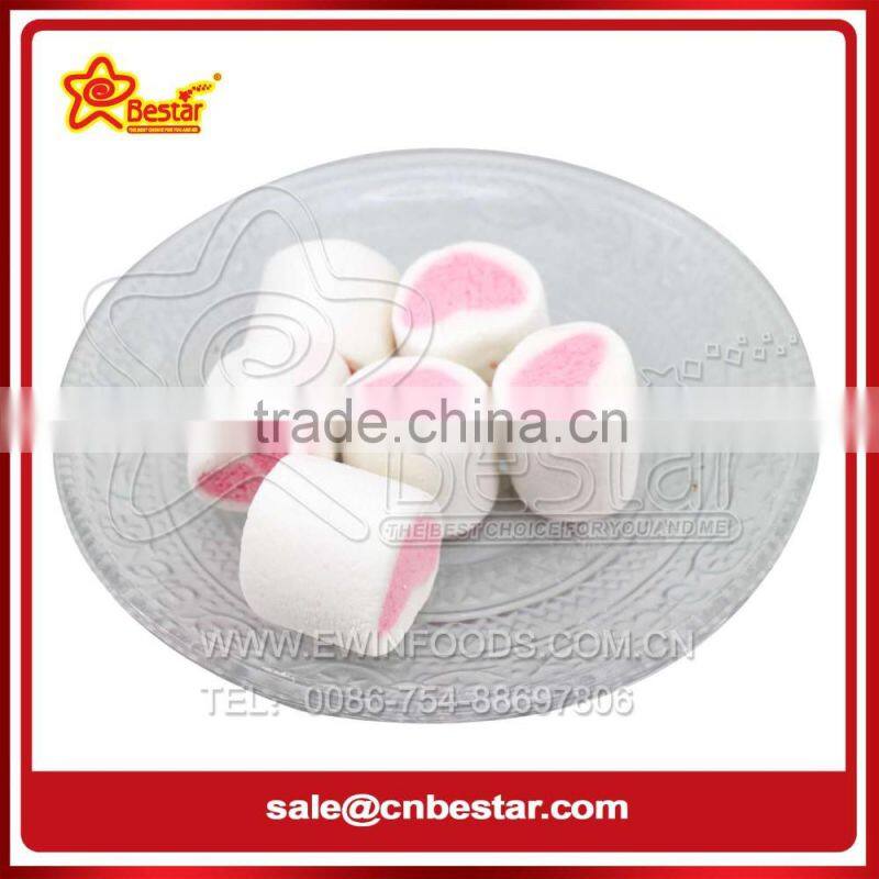 Heart Shape Marshmallow In Bag Packing