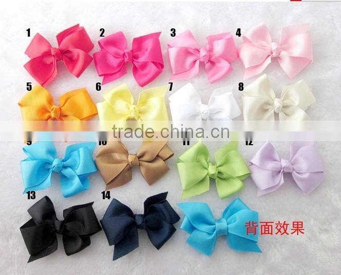 High quality wide variety of ribbon hair bow for girls