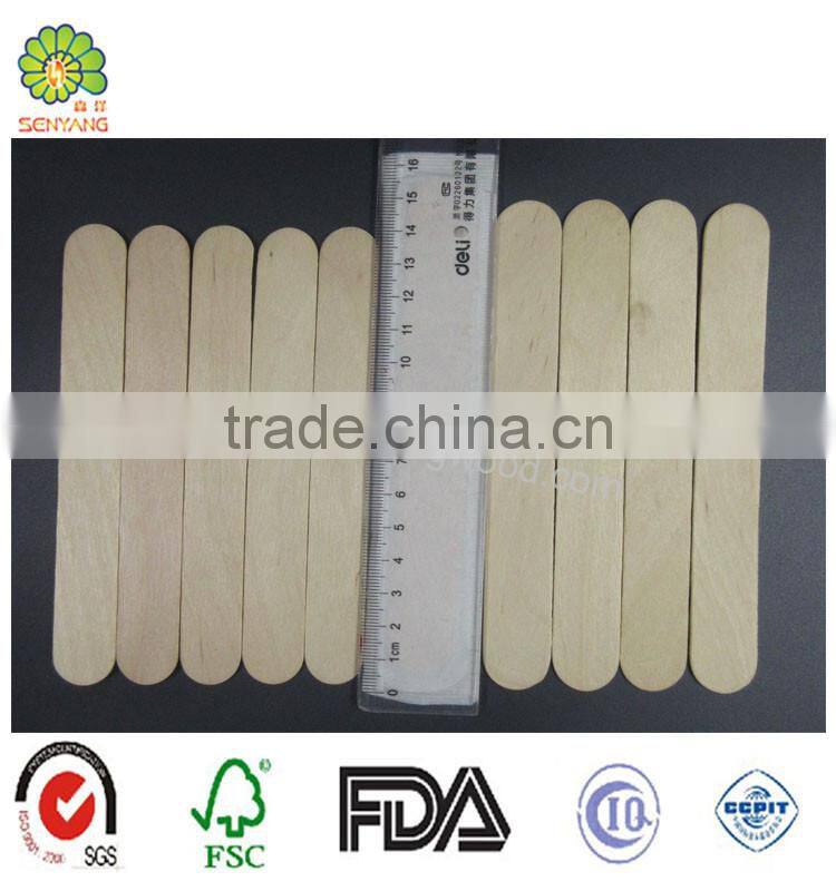 birch wood makeup and medical use tongue depressor