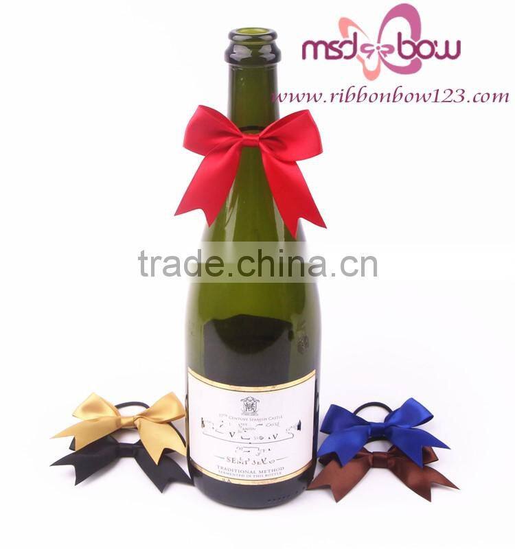 Ribbon bow for Wine Bottle Decoration