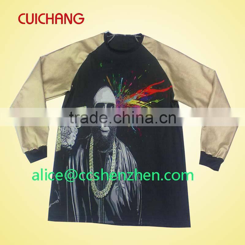 Custom all over sweatshirt printing & mens sweatshirt & men's hooded sweatshirt