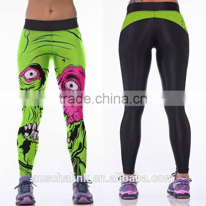 newest womens print yoga pants fashion design wholesale