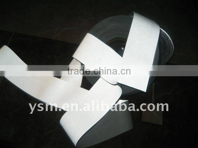 silver EN471 reflective fabric tape for safty garments