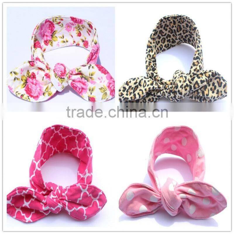 Wholesale fashion design hair accessory elastic baby headband