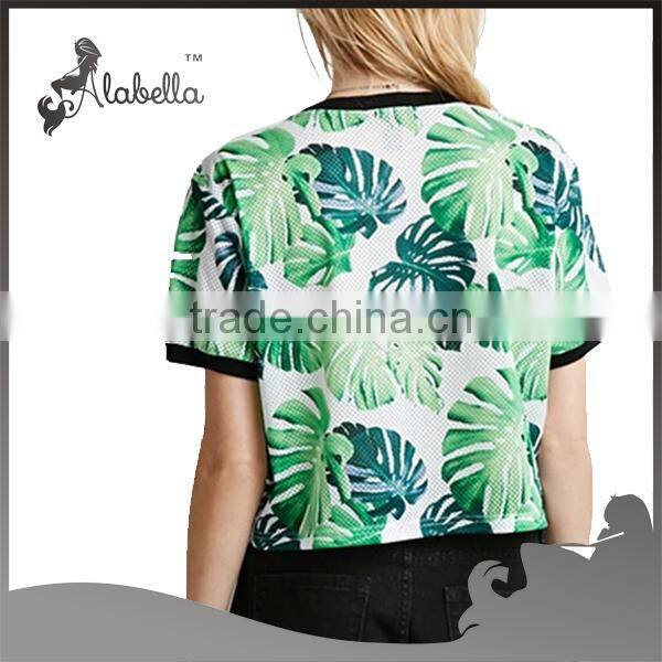 Cheap wholesale tshirt with Sublimation printing mesh fabric