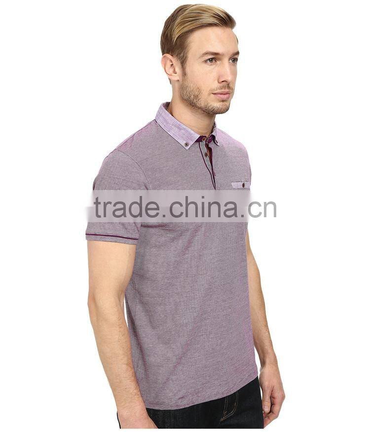 2015 latest custom mens microfiber polo shirt from factory cheap wholesale