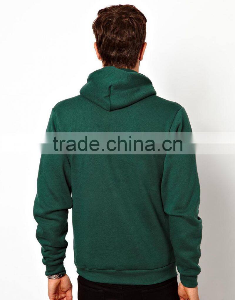 Green Custom Flex Zip Up Hoodie Custom Made Sports Hoodie