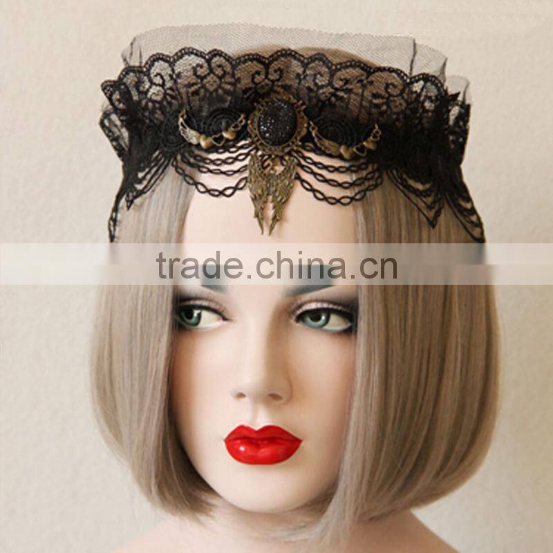 Fashion holiday hair bands Elastic beach style starfish&shell flower hair hoop women flower hair accessory jewelry