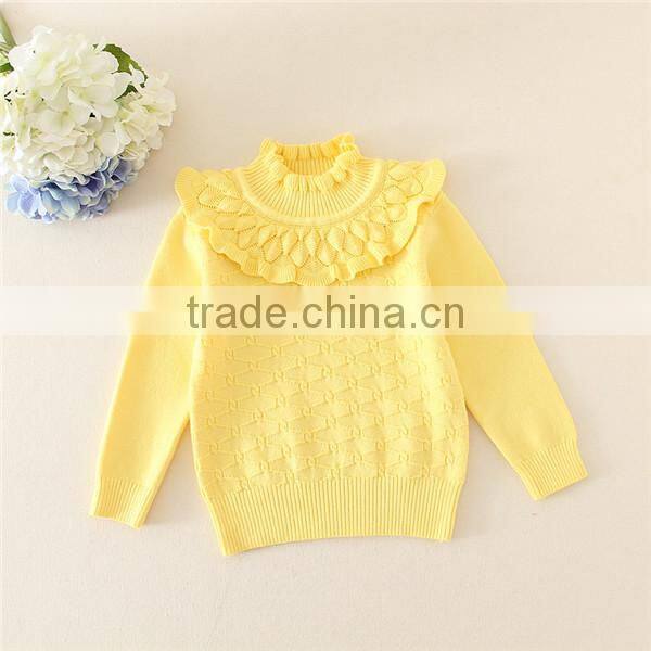 knitting pure plain colors kid sweater in-stock sweater fabric sweater for babies/tollderls/infants