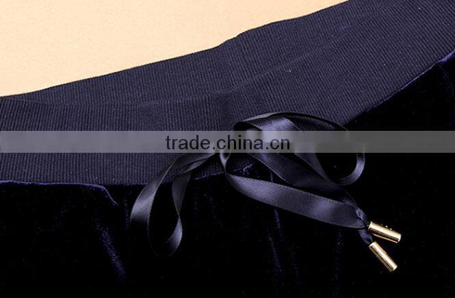 Wholesale Soft touch Crewneck tracksuit Custom Design velvet tracksuits for women
