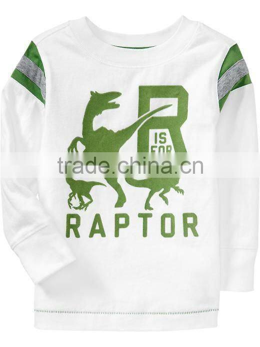 BOYS PRINTED LONG SLEEVE T SHIRT