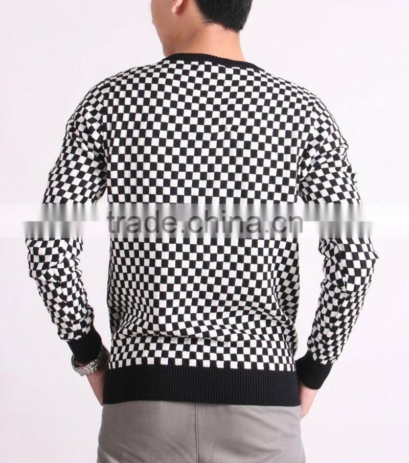 Cotton V Neck Pullover Sweater Knitting Pattern