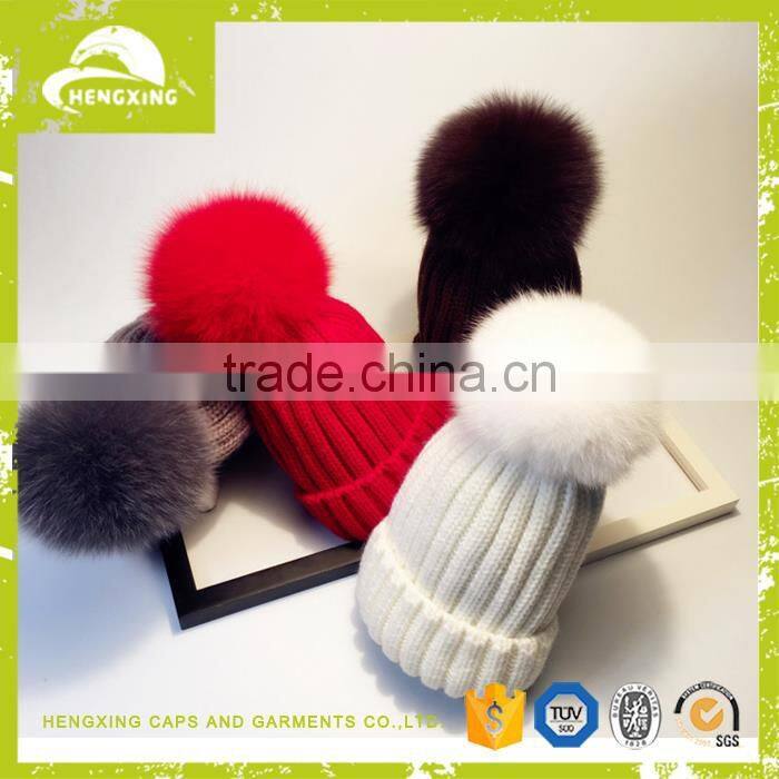 Cheap Pom Pom mens beanie