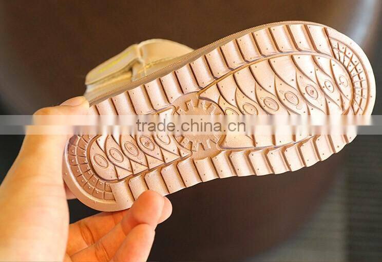 2016 Winter Girls Snow Boots Fashion Kids Baby Shoes