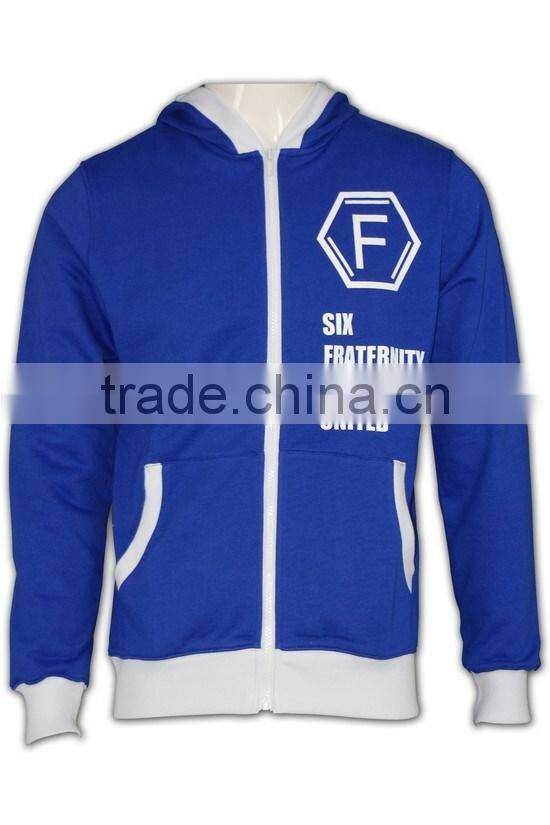 Trade Assurance BSCI customized design 2016 embroidery/screenprint wholesale oversized hoodie