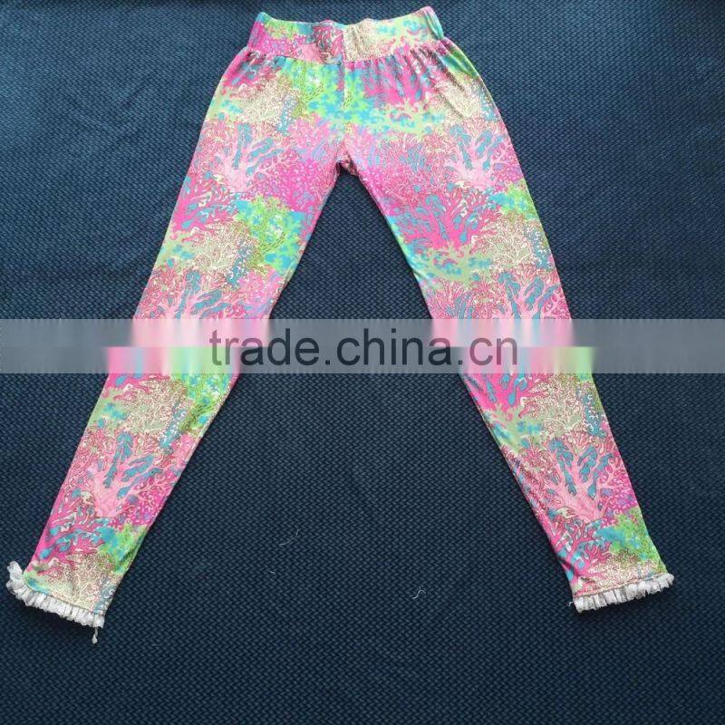 women yoga pogo pants fashion women pants , women floral pants YW-00392