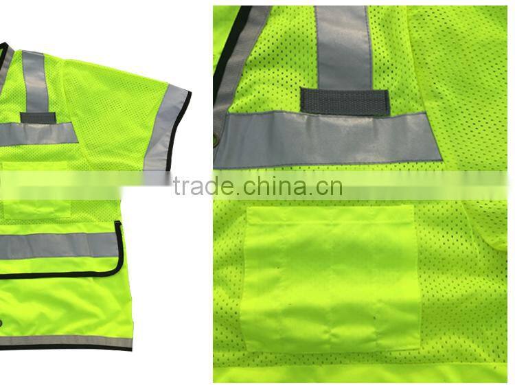 Hi vis fireproof clothing working tool vest security