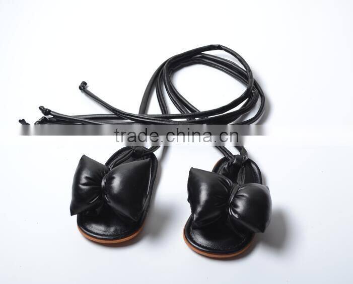 Big bow cute baby summer sandals, baby summer shoes