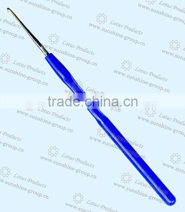 2017 High Quality Steel Crochet Hook Plastic Handle 003