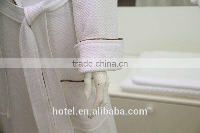 High Quality Waffle Knitted Bath Robe