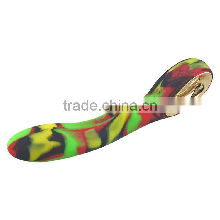 10 Modes Pulse 6 speed Vibrating Vibrator Self Electronic Vibration Massage Stick for Women