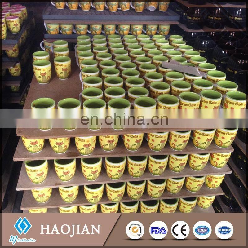 16oz V Shape ceramic coffee mug for sublimation