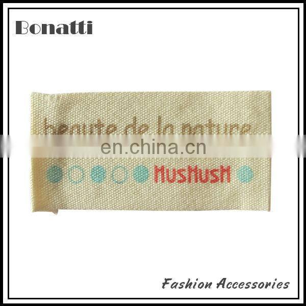 clothing printed labels